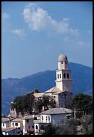 Cinque Terre: church steeples dot the landscape.