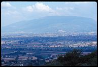 The view from Montefalco.