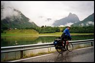 On the road near Andalsnes.